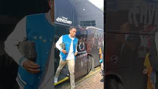 Huddersfield Town vs Exeter City Players Arrival 💙🤍 htafc huddersfieldtown football shorts [upl. by Lednic]