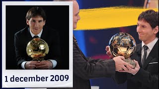 BEHIND THE SCENES 10 years since Messis first Ballon dOr [upl. by Myra435]