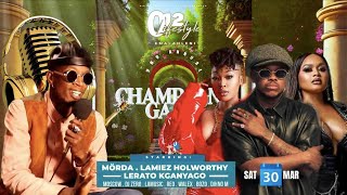 POPPING CHAMPAGNE AT 012 LIFESTYLE  Lamiez Holworthy  Morda Lerato Kganyago Interviews [upl. by Yekram]