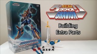 RBR Moderoid Set 1 of 3 God Gravion  Part 10 Building the Extra Parts [upl. by Nwahsak]