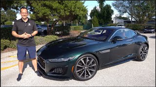 Is the 2024 Jaguar FType R 75 a luxury sports car WORTH the RISK [upl. by Ahsirkal]