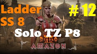 D2R  AMAZON LADDER SS 8  SOLO TZ P8  PART 12 [upl. by Flita]