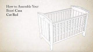 How to Assemble the Urbane by Boori Daintree Cot Bed [upl. by Caffrey]