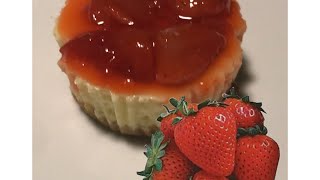 Mini Strawberry Cheesecake Recipe [upl. by Esele654]