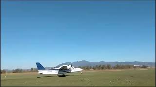 Tecnam P2012 Landing [upl. by Wilkinson18]