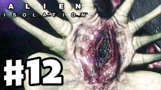 Alien Isolation  Gameplay Walkthrough Part 12  Facehugger Flashback PC Gameplay with Facecam [upl. by Ayadahs]