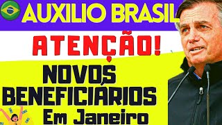 IMPORTANTE EM JANEIRO DEVE SER INCLUIDOS NOVOS BENEFICIÁRIOS NO AUXILIO BRASIL JA TEM LISTA [upl. by Ikceb413]