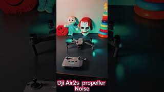 Dji Air2s propellers noise test😉youtubeshorts [upl. by Ytsirk]