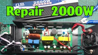 How to Repair 2000W Sine Inverter [upl. by Amanda]