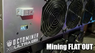 Crypto Mining FLAT OUT  Feels Good To be GPU Mining AGAIN [upl. by Hako]