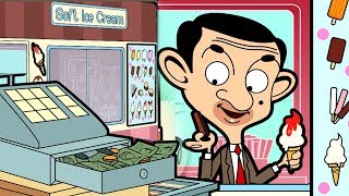 Ice Cream  Funny Episodes  Mr Bean Cartoon World [upl. by Eadrahs70]