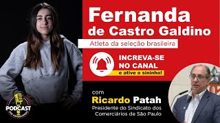 Podcast dos Comerciários Ricardo Patah debate com Fernanda Galdino atleta da Seleção de Skate Br [upl. by Tarsuss793]