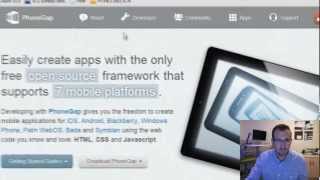 PhoneGap Android Tutorial 2  Camera API Install App on Device [upl. by Chenee]