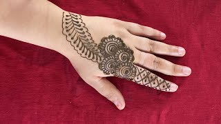 New stylish arabic mehndi design  easy mehndi design simple mehndi design  mehndi design mehndi [upl. by Ynahteb]