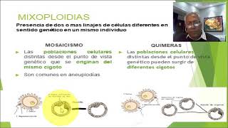 ALTERACIONES CROMOSOMICAS VIDEO DR VIRGILIO PEREZ PARTE II [upl. by Reeher]