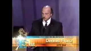 Dennis Franz wins 1999 Emmy Award for Lead Actor in a Drama Series [upl. by Nichol]