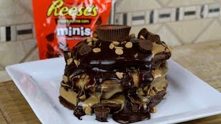 Reeses Chocolate Peanut Butter Pancakes [upl. by Copland295]