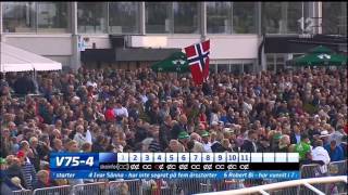 V75 Jägersro 20150728 Hugo Åbergs 2015 [upl. by Mead673]