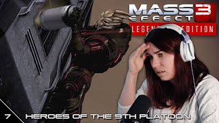 Heroes of the 9th Platoon  First time playing Mass Effect 3  Pt7 [upl. by Rimisac]