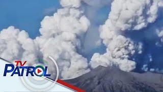 Taal Volcano inilagay sa Alert Level 3 daandaan inilikas  TV Patrol [upl. by Carmelia]