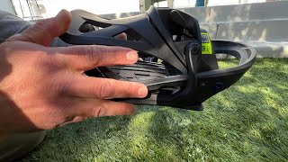 A Quick look at the Burton step on Bindings [upl. by Taffy854]