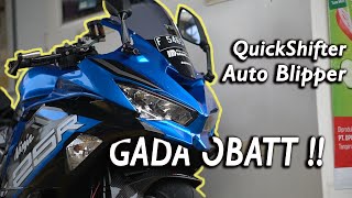 Nyobain Quickshifter amp Auto Blipper emang enak   Kawasaki ZX25R SE 2020 [upl. by Pazice]