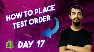 How To Place Test Order On Your Own Shopify Store [upl. by Ahseile]