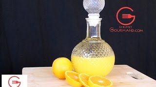 Sirop concentré orange  أسهل طريقة لتحضير مركز عصير البرتقال [upl. by Ahsieken]