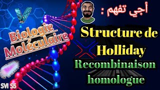 En Arabe recombinaison homologue et structure de holliday chez les procaryotes [upl. by Lindsy]