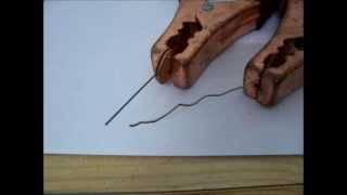 how to weld metal with a 12 v car battery and carbon rods MUST SEE [upl. by Moulden904]