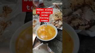 Mukbang makan siang bareng teman shortsfeed [upl. by Idelia859]