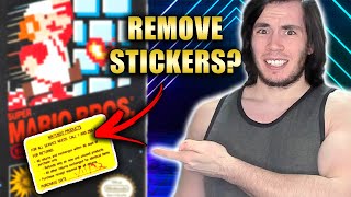 Does WATAVGA Care About Stickers on Factory Sealed Games [upl. by Follmer441]