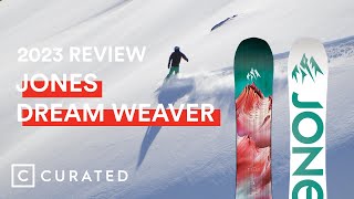 2023 Jones Dream Weaver Snowboard Review 2024 Same Tech Different Graphic  Curated [upl. by Lagiba360]