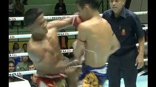 Muay Thai Fight  Yokpetch vs Chaisiri  New Lumpini Stadium Bangkok 31st October 2014 [upl. by Strickman]