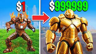 1 to 1000000 IRON MAN In GTA 5 [upl. by Nala]