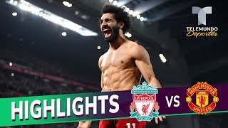 Liverpool vs Manchester United 20 Goals amp Highlights  Premier League  Telemundo Deportes [upl. by Aaberg]