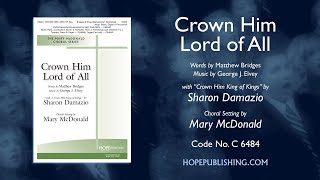 Crown Him Lord of All  arr Mary McDonald [upl. by Neall]