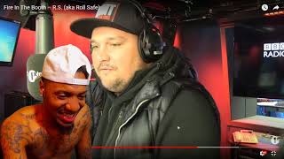 Fire In The Booth – RS aka Roll Safe  REACTION Part 2 [upl. by Ethbin]