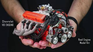 I Build REAL V8 Engine  Assembly and RUN [upl. by Leinehtan]