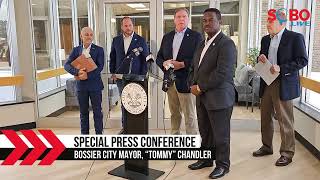 SPECIAL LIVE EVENT Press Conference at Bossier City Hall [upl. by Cesare]