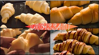 Starting the day with CROISSANT  Make Breakfast with me  Recipe 2 not a traditional way [upl. by Cuthburt]