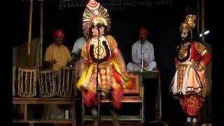 YakshaganaRajesh bhandariamp Shivananda kota 5 chande at a time  hilluru [upl. by Alyehs]