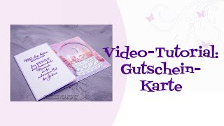 Tutorial Gutscheinkarte [upl. by Sidras100]