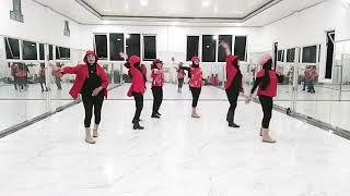 Bailando Remix 2024Choreo  META btm amp Denny Jay Naim INAby Line Dance Lovers Karawang [upl. by Eineeuq]