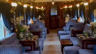 Inside The Worlds Most Luxurious Train Venice Simplon Orient Express [upl. by Berstine]