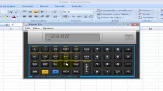 Calculando a TIR  Taxa Interna de Retorno  na HP12C [upl. by Israeli]