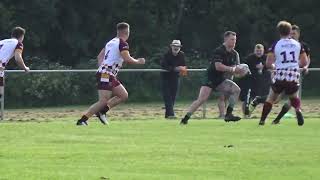 Dewsbury Moor Maroons vs Mirfield ARLFC Jim Brown HW Qtr Final 060624 [upl. by Niriam]