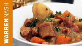 Irish Lamb Stew Recipe  With Guinness  Recipes by Warren Nash [upl. by Rogozen]