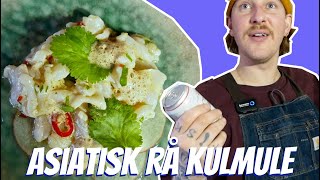 Rå kulmule med asiatisk twist  Opskrifter  P Clausens Fiskehandel [upl. by Ymmor163]