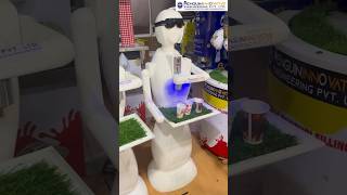 Tea Serving Robot  Automatic Vending Robot  Tea Vending Robot shorts shortsfeed viral trending [upl. by Ermengarde]